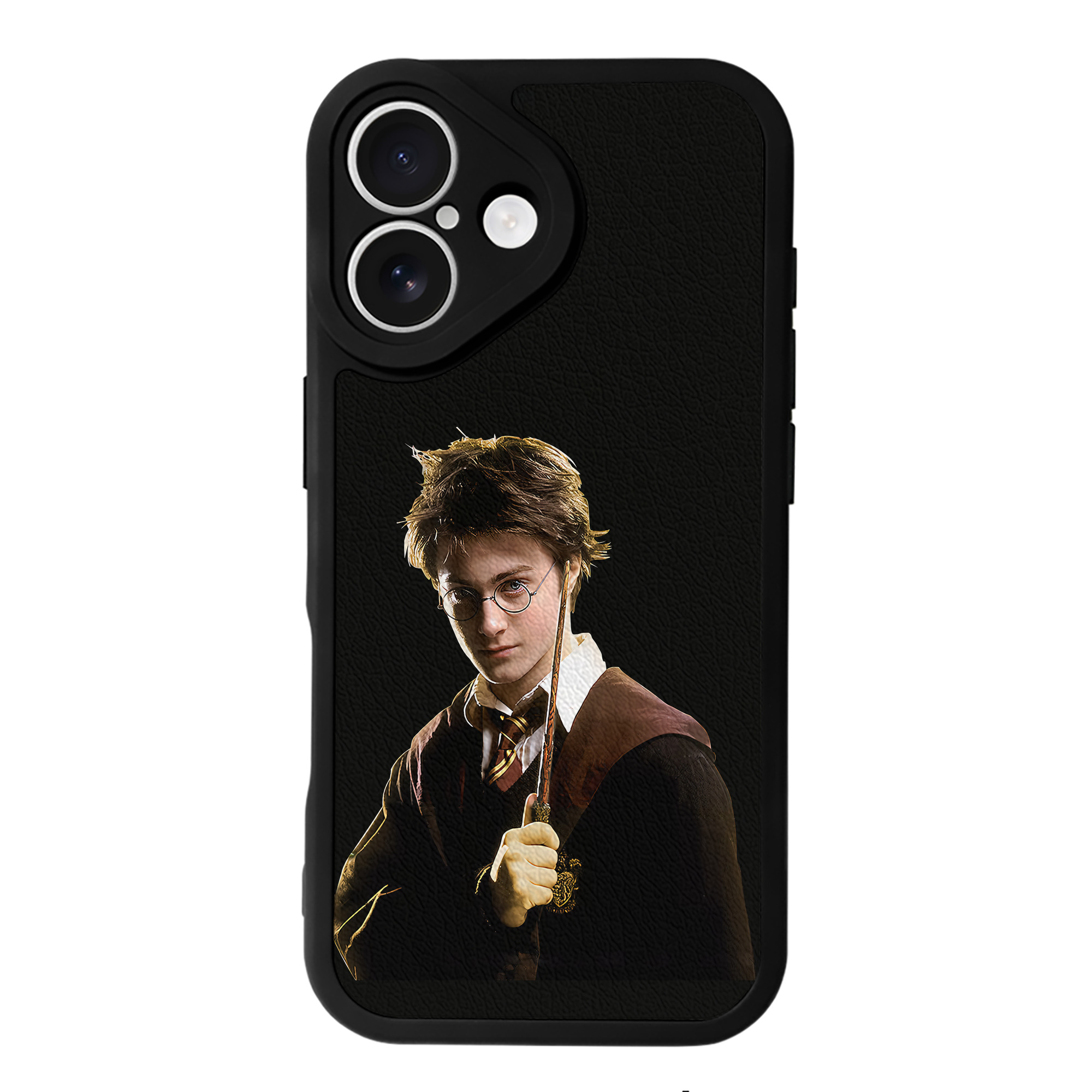 （画像用） Harry Potter ハリー・ポッターシリーズ 【iPhone 16シリーズ対応】シリコンスマホケース（レザー調） 材質：シリコン